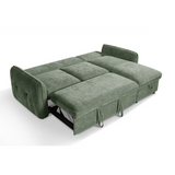 Samara Corner Sofa Bed with Storage (Available in Chenille Grey, Brown, Beige or Green)