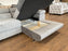 Harbour Corner Storage Sofa Bed (Available in Plush Velvet Blue, Silver or Teal)