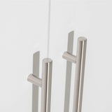 Elemental 2 Door Wardrobe (Available in White or Grey)