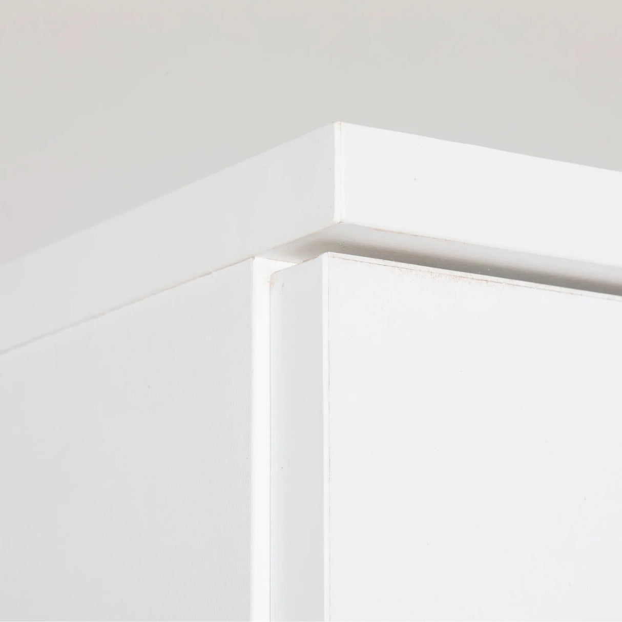 Elemental White 1 Door Bedside (Available in White or Grey)