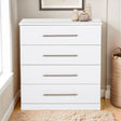 Elemental 4 Drawer Chest in White | LFO