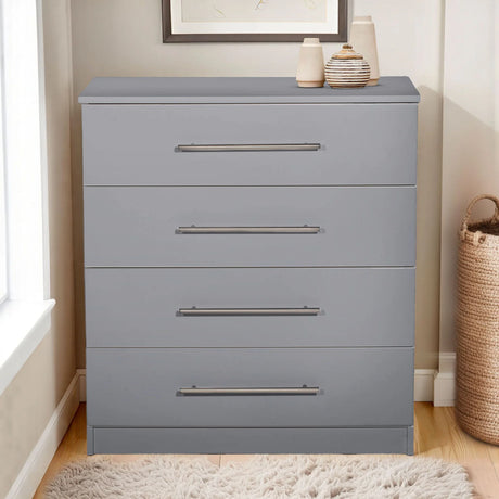 Elemental 4 Drawer Chest in Grey | LFO