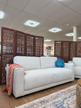 Nancy 3 Seat Sofa (Available in Cream or Grey)