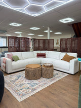 Nancy Corner Sofa (Available in Cream or Grey)