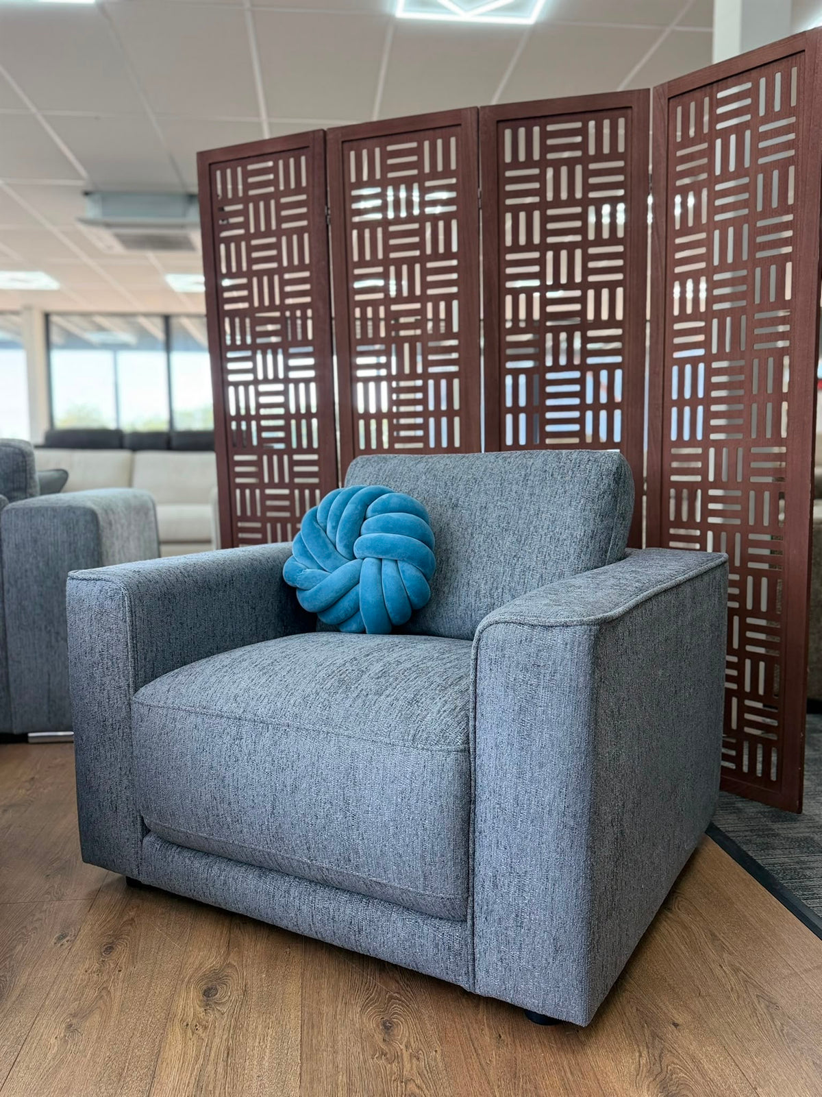 Nancy Armchair Sofa (Available in Cream or Grey)