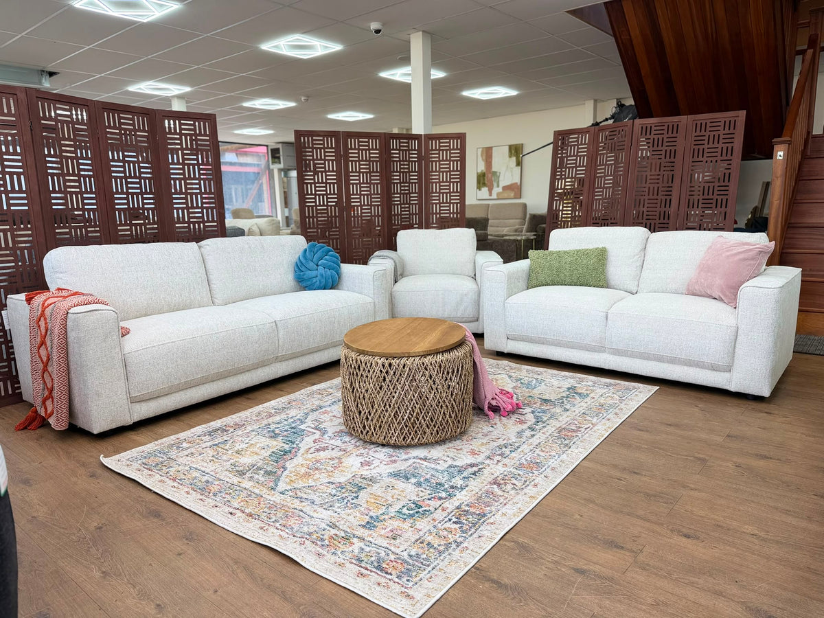Nancy 3 and 2 Seat Bundle Deal Sofa (Available in Cream or Grey)