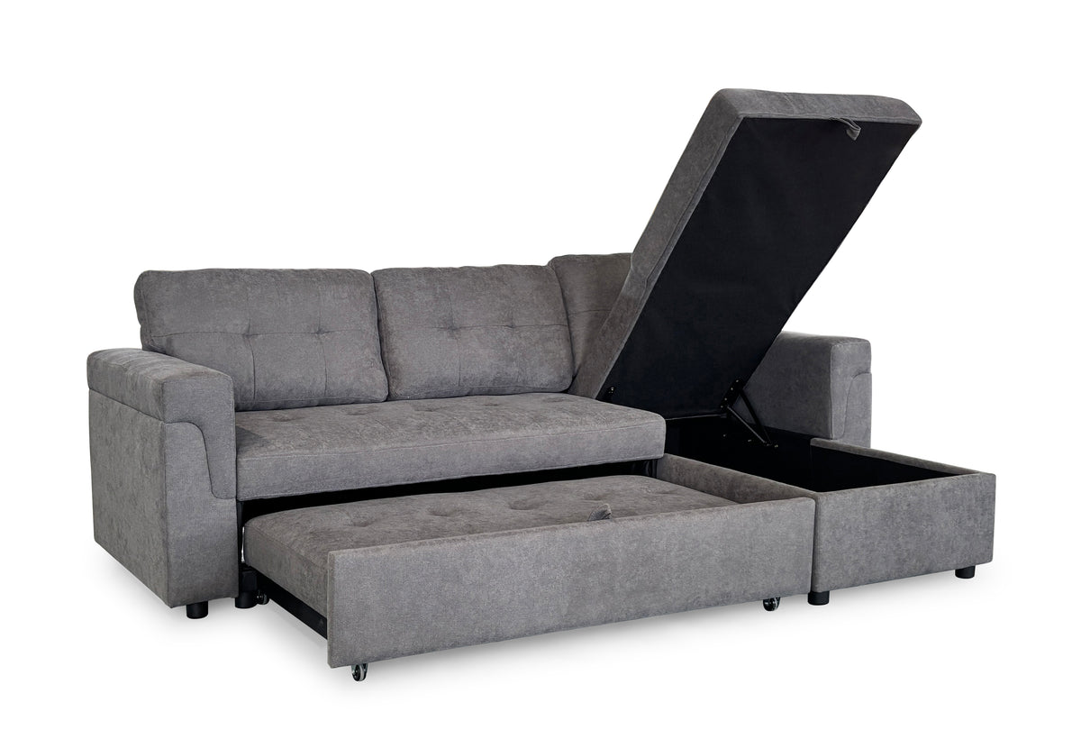 Onyx Corner Storage Sofa Bed