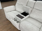 Gemma Electric Recliner 2 Seat Sofa (Available in Beige or Grey)