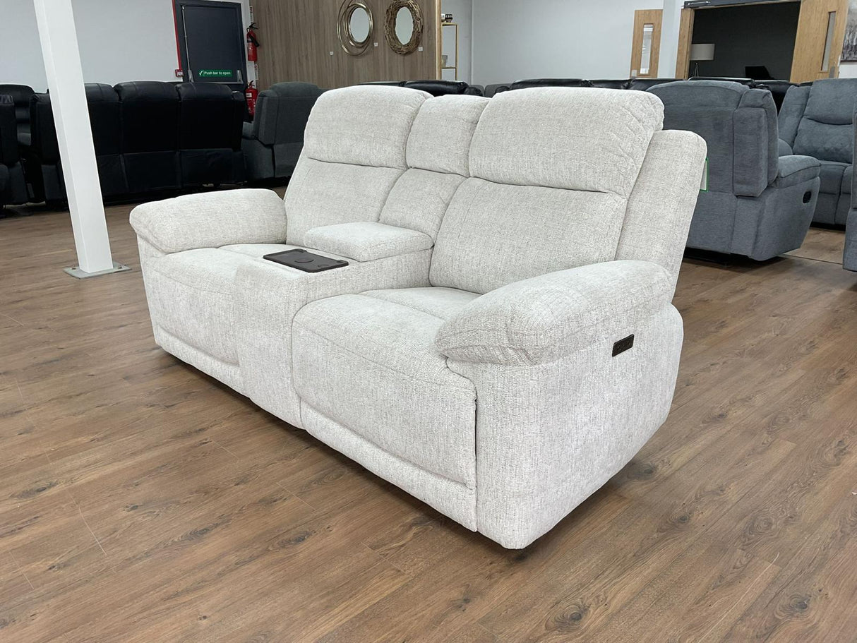 Gemma Electric Recliner 3 and 2 Seat Sofa Bundle Deal (Available in Beige or Grey)