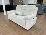 Gemma Electric Recliner 3 and 2 Seat Sofa Bundle Deal (Available in Beige or Grey)