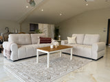 Emelia 3 and 2 Seat Sofa Bundle Deal (Available in Beige or Grey)