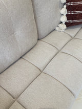 Emelia 3 and 2 Seat Sofa Bundle Deal (Available in Beige or Grey)