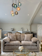 Samantha 3 and 2 Seat Sofa Bundle Deal (Available in Beige, Grey, Black or Green)