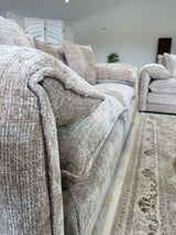 Samantha 3 and 2 Seat Sofa Bundle Deal (Available in Beige, Grey, Black or Green)