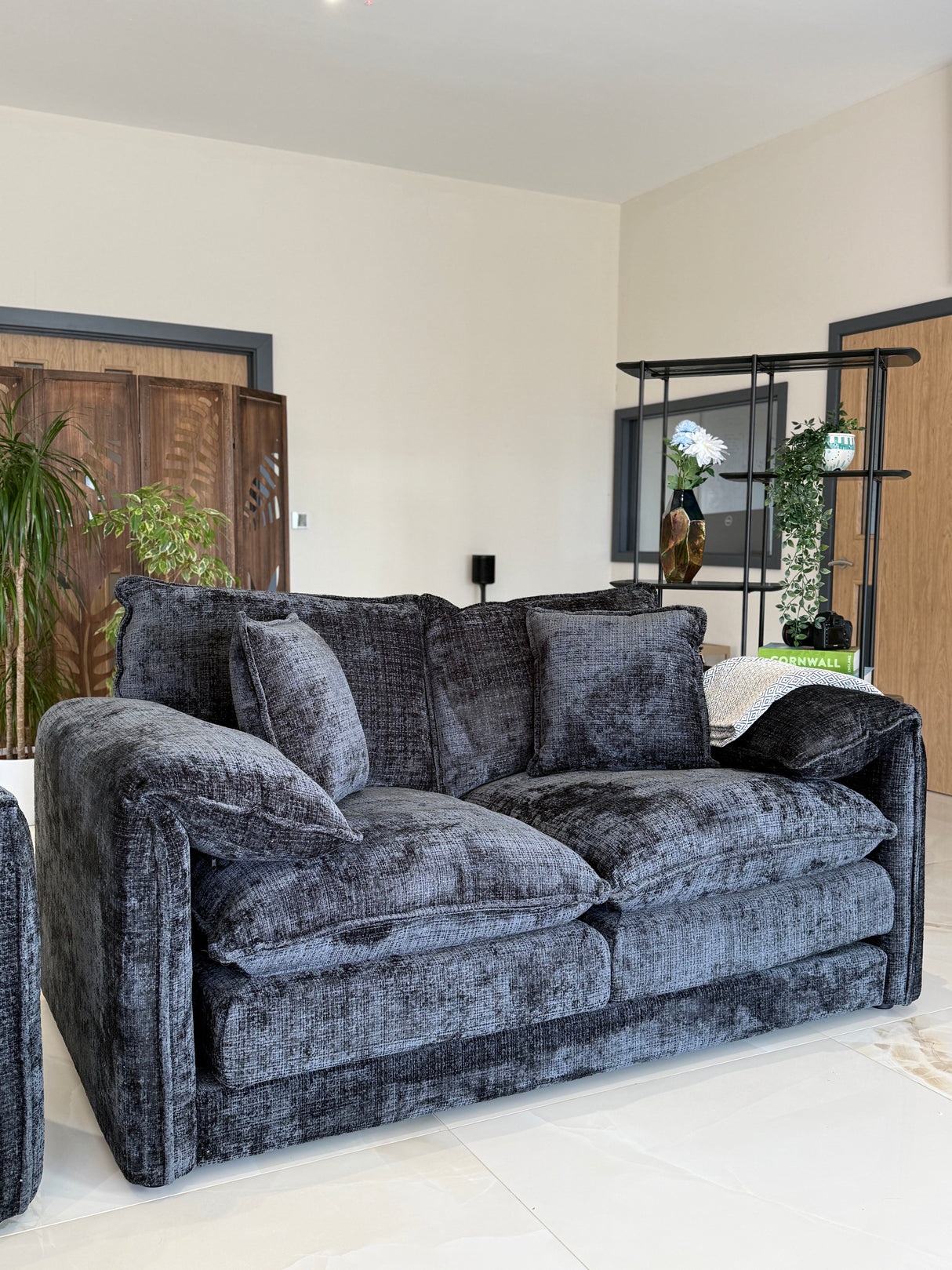Samantha 2 Seat Sofa (Available in Beige, Grey, Black or Green)