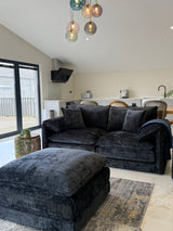 Samantha 3 and 2 Seat Sofa Bundle Deal (Available in Beige, Grey, Black or Green)