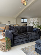 Samantha 3 and 2 Seat Sofa Bundle Deal (Available in Beige, Grey, Black or Green)