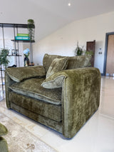 Samantha Armchair Sofa (Available in Beige, Grey, Black or Green)