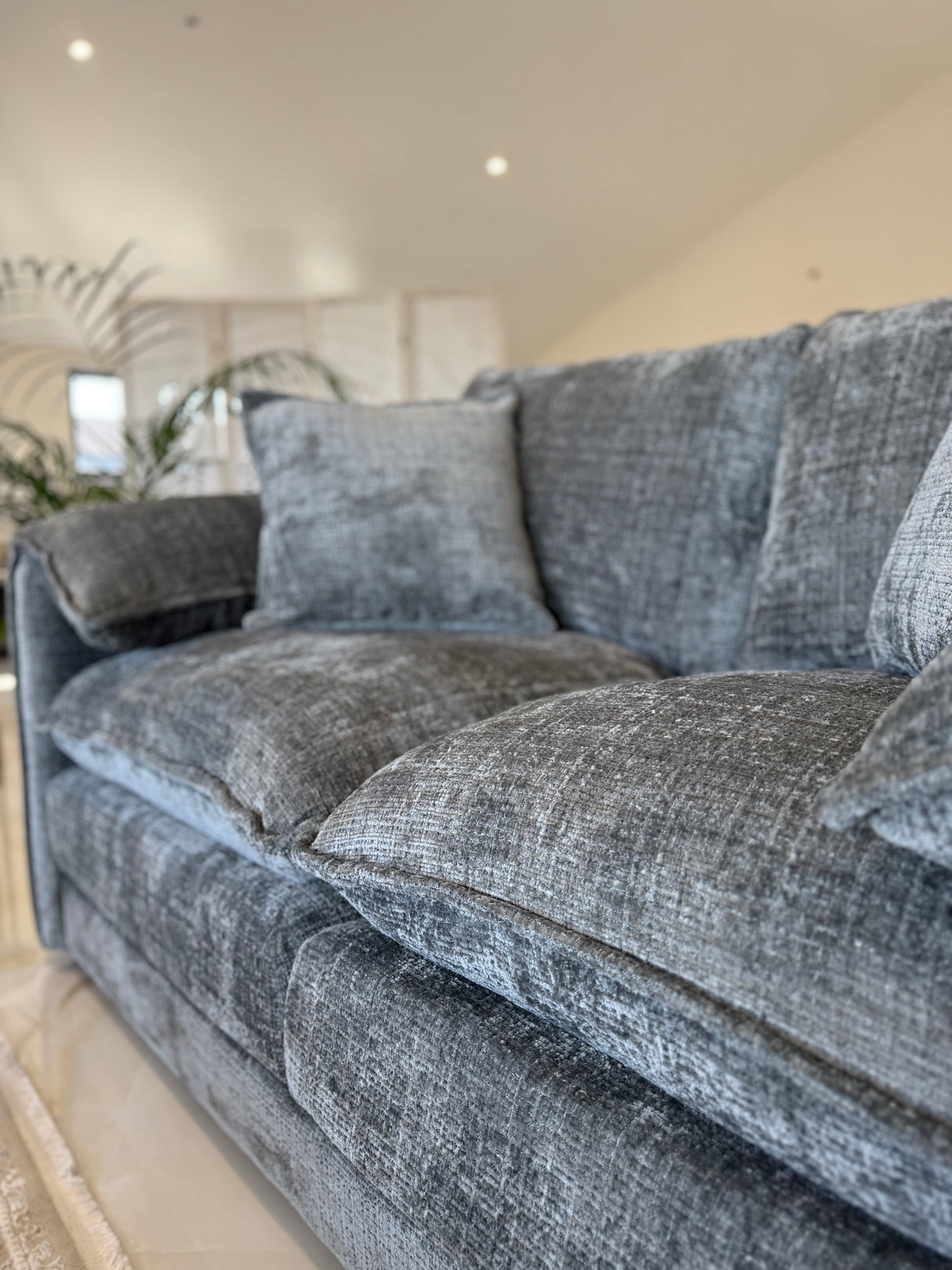 Samantha 3 and 2 Seat Sofa Bundle Deal (Available in Beige, Grey, Black or Green)