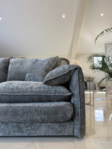 Samantha 3 and 2 Seat Sofa Bundle Deal (Available in Beige, Grey, Black or Green)