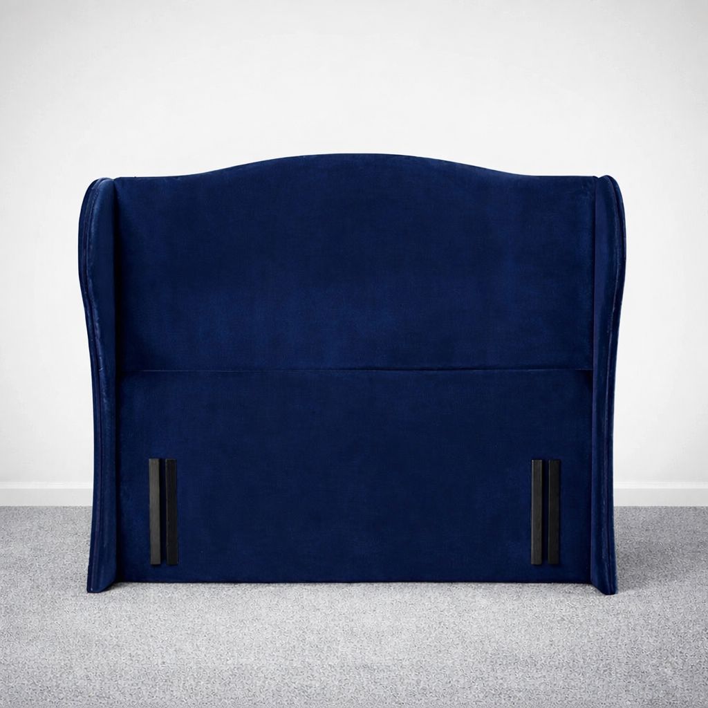 Classic Winged Floor Standing Headboard