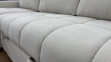 Milano Corner Sofa Bed with Storage (Available in Chenille Cream, Dark Grey or Teal)