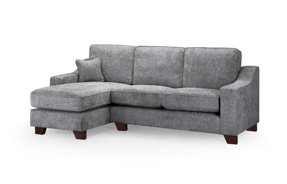 Meadow Chaise Sofa (Available in Beige or Grey Chenille)