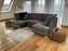 Westminster U-Shape/Cinema Sofa (Available in Plush Velvet Champagne, Plush Velvet Grey, Linen Beige, Linen Light Grey, Linen Charcoal, Boucle Cream or Boucle Grey)