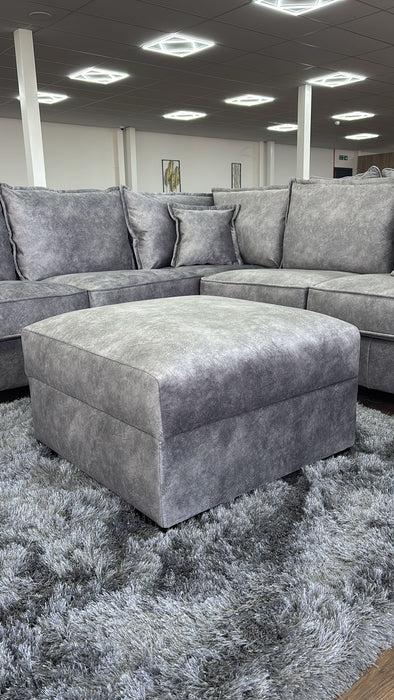 Venus Sofa (Available in Ashley Velvet Silver, Charcoal or Brown)