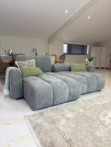 Trevi Corner Storage Sofa Bed (Available in Grey or Beige)