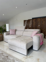 Henley 3 Seat Electric Cinema Sofa (Available in Black, Green, Beige or Grey)