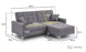 Tango 3 Seat Clic-Clac with matching footstool