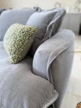 Daniela Modular 3 Seat Sofa and Footstool (Available in Stone or Grey)