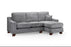 Meadow Chaise Sofa (Available in Beige or Grey Chenille)