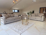 Pluto 3 and 2 Seat Sofa Bundle Deal (Available in Beige or Grey)
