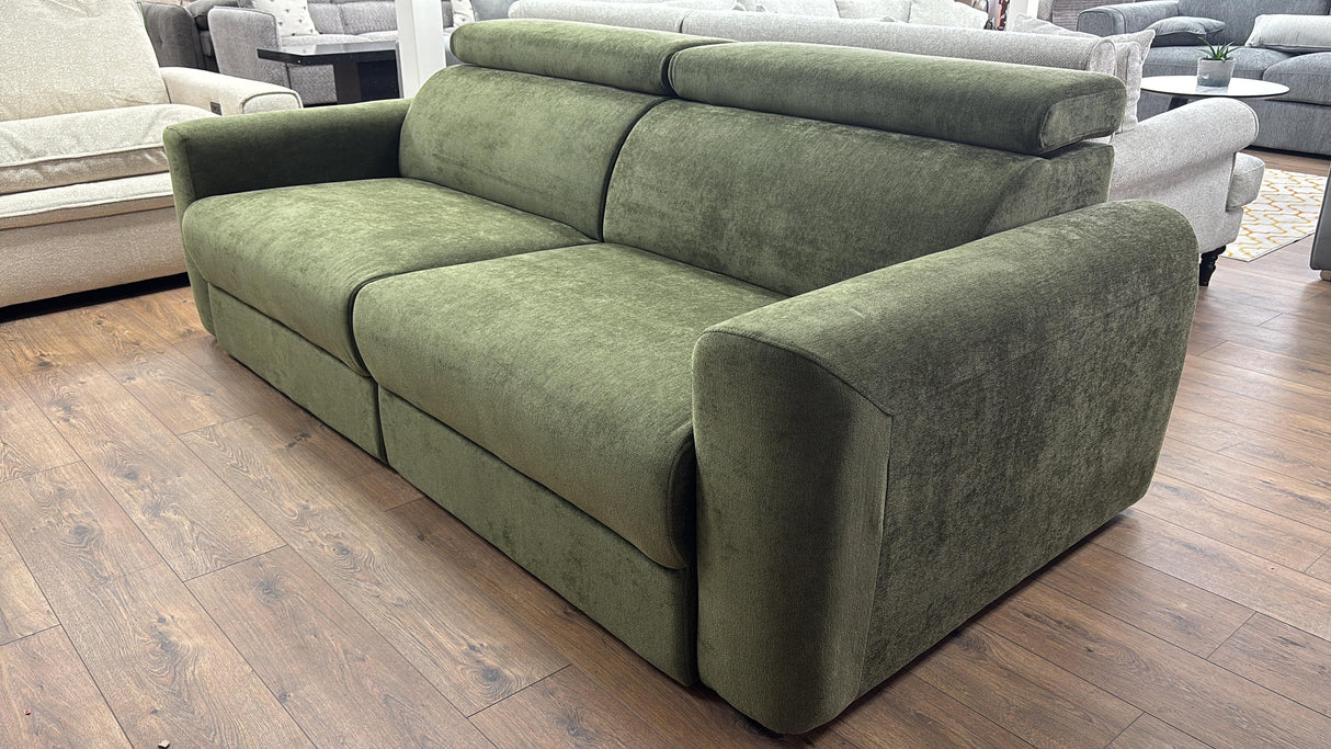 Henley 3 Seat Electric Cinema Sofa (Available in Black, Green, Beige or Grey)