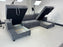 Lancaster U-Shape/Cinema Sofa Bed with Storage and Cup Holders (Available in Chenille Natural or Grey)