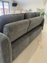 Samara Corner Sofa Bed with Storage (Available in Chenille Grey, Brown, Beige or Green)