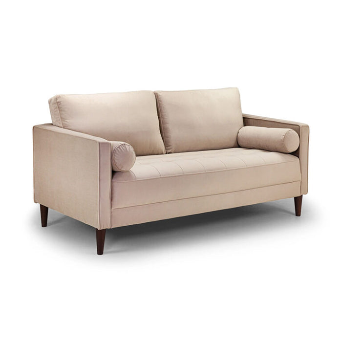 Brooklyn Sofa (available in plush velvet silver, teal, blue or beige)