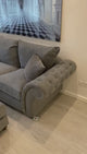 Cheshire Large Corner Sofa (Available in Linen Stone or Linen Slate)