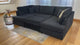 Westminster U-Shape/Cinema Sofa (Available in Plush Velvet Champagne, Plush Velvet Grey, Plush Velvet Black, Linen Beige, Linen Light Grey, Linen Charcoal, Boucle Cream or Boucle Grey)