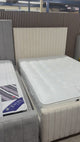 Maya Bed with Storage (Available in Plush Velvet Cream)
