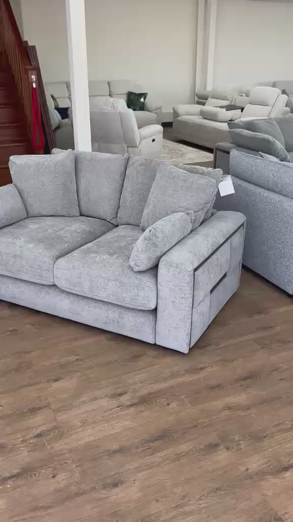 Pluto 3 and 2 Seat Sofa Bundle Deal (Available in Beige or Grey)