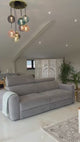 Henley 3 Seat Electric Cinema Sofa (Available in Black, Green, Beige or Grey)