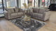 Venus 3 Seat Sofa (Available in Ashley Velvet Silver, Charcoal or Brown)