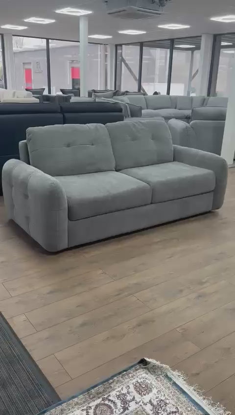 Zante 3 Seat Sofa Bed (Available in Beige or Grey)