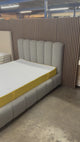 Cloud Bed with Storage (Available in Boucle Grey or Boucle Cream)