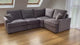 Penge Corner Sofa (Available in Linen Cream or Grey)