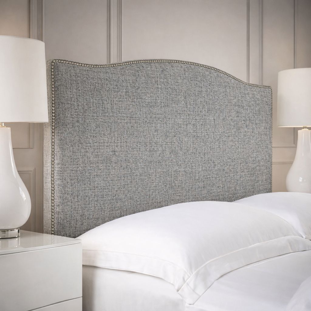 Classic Studded Floor Standing Headboard