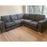 Bentley Full Back Corner Sofa (Available in Truffle or Charcoal Chenille)